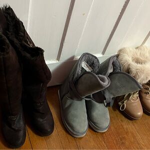 3 Pairs of Boots
